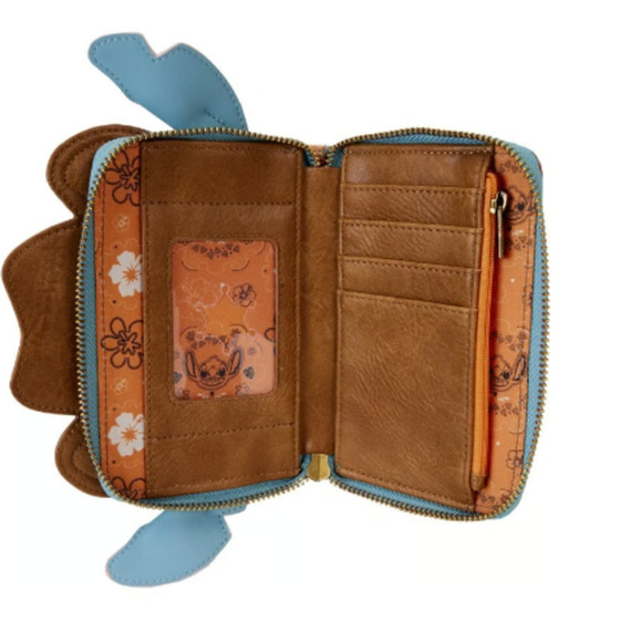 Loungefly Western Stitch Exclusive Cosplay Zip Around Wallet NWT - Picture 4 of 4